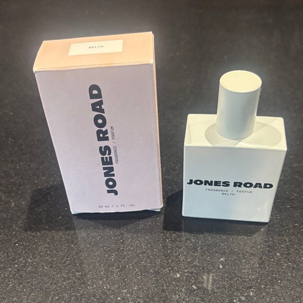 Jones Road fragrance, BKLYN. This is their new scent